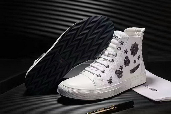 PhiliPP Plein High-Top Fashion Men Shoes--023